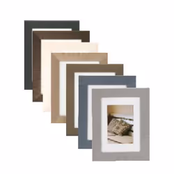 Henzo 80.684.02, Bois, Blanc, Cadre pour une seule photo, Table, Mur, 20 x 28 cm, Rectangulaire