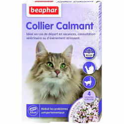 Le collier calmant de Beaphar pour chat est idéal en cas d’événements stressants et de problèmes comportementaux.Dimension :  ...