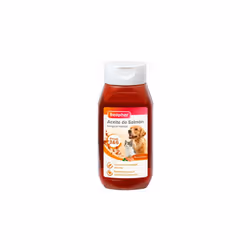 Beaphar - Huile de saumon de Behark pour chiens et chats, 430 ml