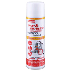 Beaphar Spray & Diffuseur Automatique Insecticide Habitat 500 ml