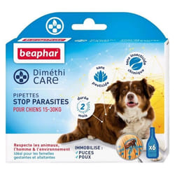 Pipettes Diméthicare Stop Parasites : Chien Moyen