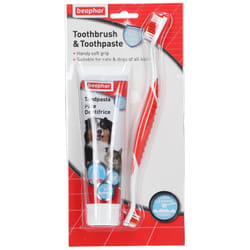 Pack Pâte dentifrice et brosse à dents Beaphar - BEAPHAR