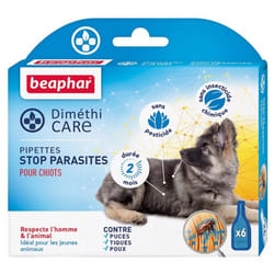 Beaphar Diméthicare Stop Parasites Chiots 6 Pipettes