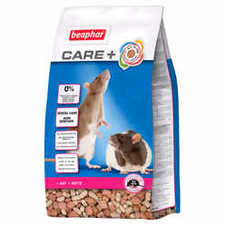Beaphar Care+, Granulés, 700 g, Rat, Oméga-3, Oméga-6, Vitamine A, Vitamine B1, Vitamine B12, Vitamine B2, Vitamine B6, Vitam ...