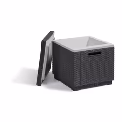 Allibert Ice Cube graphite, Graphite, 420 mm, 420 mm, 410 mm