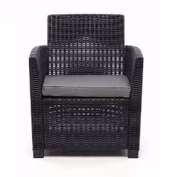 Allibert Corona ensemble de meubles de jardin Graphite, Gris