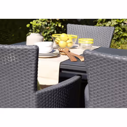 Keter Set Balcon IOWA Graphite - Vue supplémentaire 4