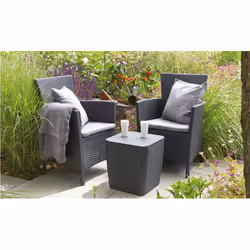 Keter Set Balcon IOWA Graphite - Vue supplémentaire 5