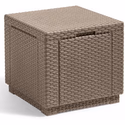 Ce cube de rangement pratique de la marque Keter s'intègre parfaitement à votre mobilier de jardin existant ! Cadre stable et ...