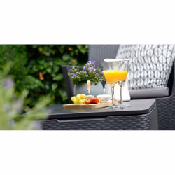 Jeu de canapés de jardin 8 pcs Salemo Graphite 236629 Keter - Graphite - Vue supplémentaire 4