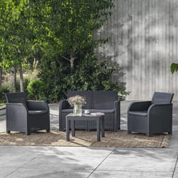 Keter Table de jardin Rosalie Graphite - TU