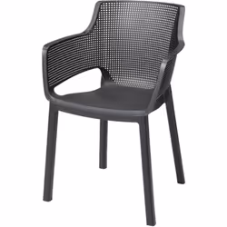 La forme ergonomique de la chaise Elisa (pack de 6) en fait une chaise de salle à manger confortable pour profiter de moments ...