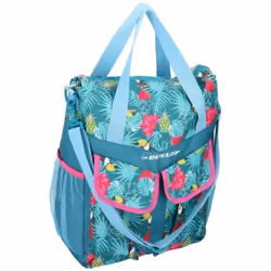 Ce sac à dos de vélo 2 en 1 avec un imprimé tropical joyeux de Dunlop peut être utilisé de différentes manières. En plus d'êt ...