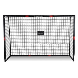 But de Football - Dunlop - 240x160x85 cm - Métal - Résistant aux intempéries - Sécurisé avec mousse EPE