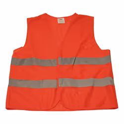 Gilet de sécurité réfléchissant 2 bandes orange homologué. . . . Garantie : 2 ans Disponibilité : Envoi sous 8j