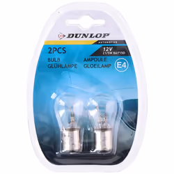 PACK 2 AMPOULES 12V 21/5W REMPLACEMENT VOITURE DUNLOP PACK 2 AMPOULES 12V 21/5W PIÈCES DÉTACHÉES VOITURE DUNLOP Chez European ...
