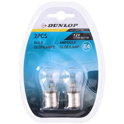 Pack de 2 ampoules, 12V, 21/5W, remplacement voiture Dunlop 99961