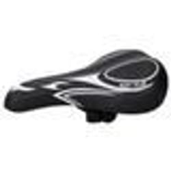 Selle VTT Dunlop Sport 27 cm - Blanc - Mixte - Acier