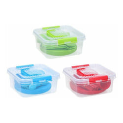 EDM - Set Pique-nique 31 Pièces 26x24,5x11,5cm - Couleurs/Modèles Assortis