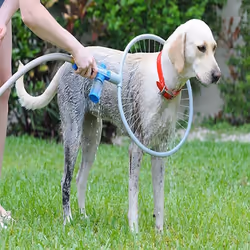 ensemble de bain complet pour chien laver votre chien avec un pommeau de douche un bain plus facile et plus agréable pour vot ...