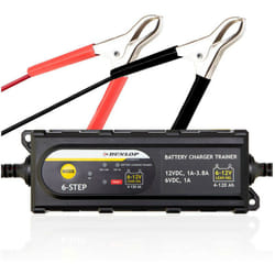 Dunlop - Chargeur De Batterie De Voiture 6/12v