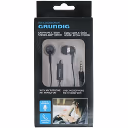 Casque stéréo - GRUNDIG - Noir - Filaire - 45g - Audio de qualité supérieure