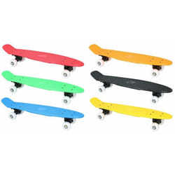 EDM - Skateboard 57,2cm couleurs variées no fear.