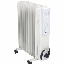alpina Radiateur 2000W Mobile Blanc