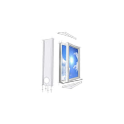 Lifetime Air Joint De Fenêtre 320 Cm Pour Climatiseurs Mobiles Et Sèche-Linge À Air - Kit Universel Compatible Avec Toutes Les T