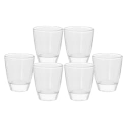 Alpina Pack de 6 Verres à Shot 45ml compatibles Boissons Alcool Résistant Transparent