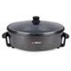 alpina Poêle Multicuiseur - Casserole - Électrique - avec Thermostat - XXL Ø 42cm - 1500W