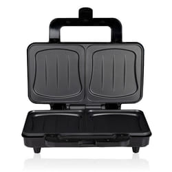 Appareil à Sandwich Pannini Croque monsieur 900W Plaque anti-adhésive XL Voyant Marche/Arrêt ALPINA