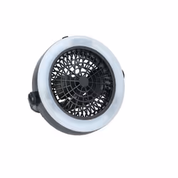 Lampe de camping - GENERIC - Ventilateur intégré - LED - Autonomie 30h - Résistante aux intempéries