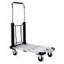 Kinzo Chariot À Plateforme - Pliable - Max 150 Kg - Noir