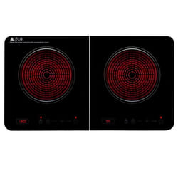 Plaque de cuisson Induction 3500W 2 feux ALPINA Réchaud double Thermostat réglable 60 à 240°C