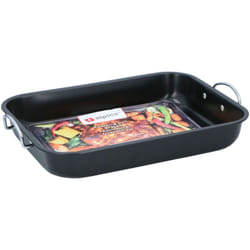 Plat à four Alpina 39x29x6 cm Noir