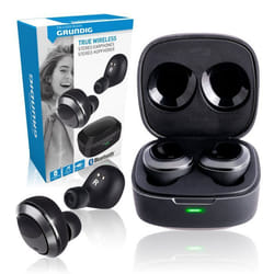 Grundig Casques Bluetooth avec Microphone TWS Noir