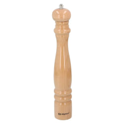 Alpina Moulin à Poivre et Épices 36cm Mécanisme Manuel Ultra Durable Beige