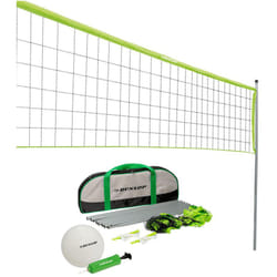 Dunlop - Set de beach-volley avec filet, ballon et gonfleur .