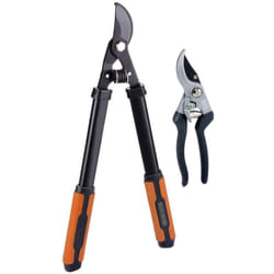 Black&decker - Pack 2 outils Coupe Branches 53,3 cm + Sécateur de Jardin 20,3 cm Outillage Jardinage Black et Decker