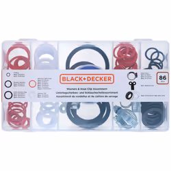 [Assortiment complet] Cet assortiment complet de 86 pièces comprend des joints, rondelles et colliers pour répondre à tous vo ...