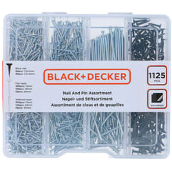 Black&decker - Assortiment d'ongles 1125 pièces Black+Decker