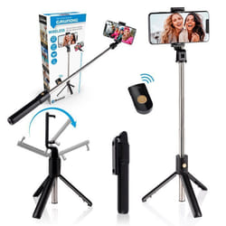 Grundig - Support pour smartphone / perche à selfie Bluetooth - 8711252249827