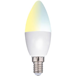 Ampoule Intelligente E14 4.9W 470lm 2700-6500K Wifi Alpina 3.7x10.6cm