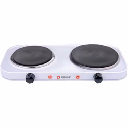 enquête Ø des plaques de cuisson : 15.5 cm et 18.5 cm Réglage facile de la température Design élégant et nettoyage facile des ...