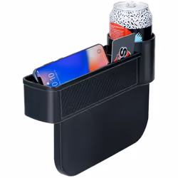 Matière plastique durable, crée un espace de rangement supplémentaire dans votre voiture. Caractéristiques avec porte-gobelet ...