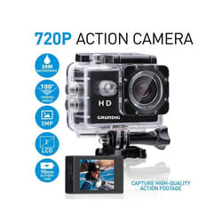 Caméra daction - GRUNDIG - 720P - Étanche jusquà 30m - Écran LCD 2 pouces - 5MP