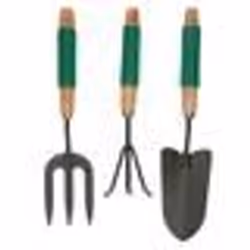 Kinzo Ensemble Outils de Jardinage 3 Pièces