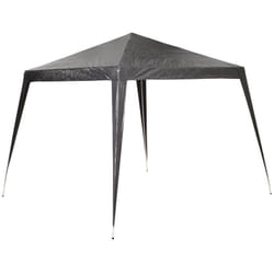 Tente de jardin étanche type chapiteau - couleur anthracite 3x3x2.5m