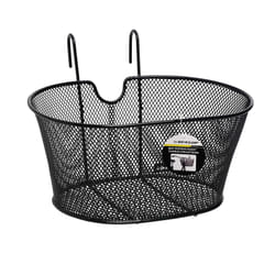 Dunlop 8711252417042 sacoche et panier pour bicyclette Devant Panier de vélo Acier Noir